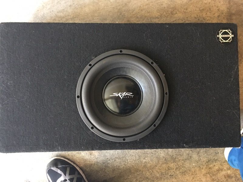 SKAR AUDIO IX10 SUBWOOFER