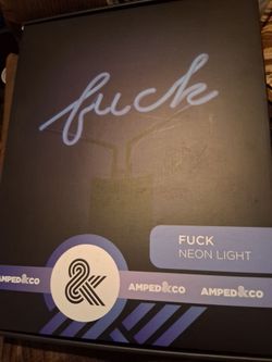 Fuck neon light