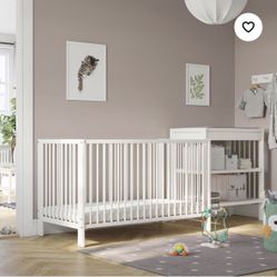 IKEA Gulliver Crib With Organic Mattress $175