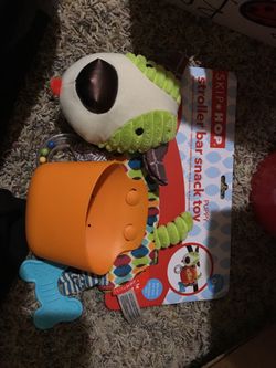 Skip hop stroller bar snack toy