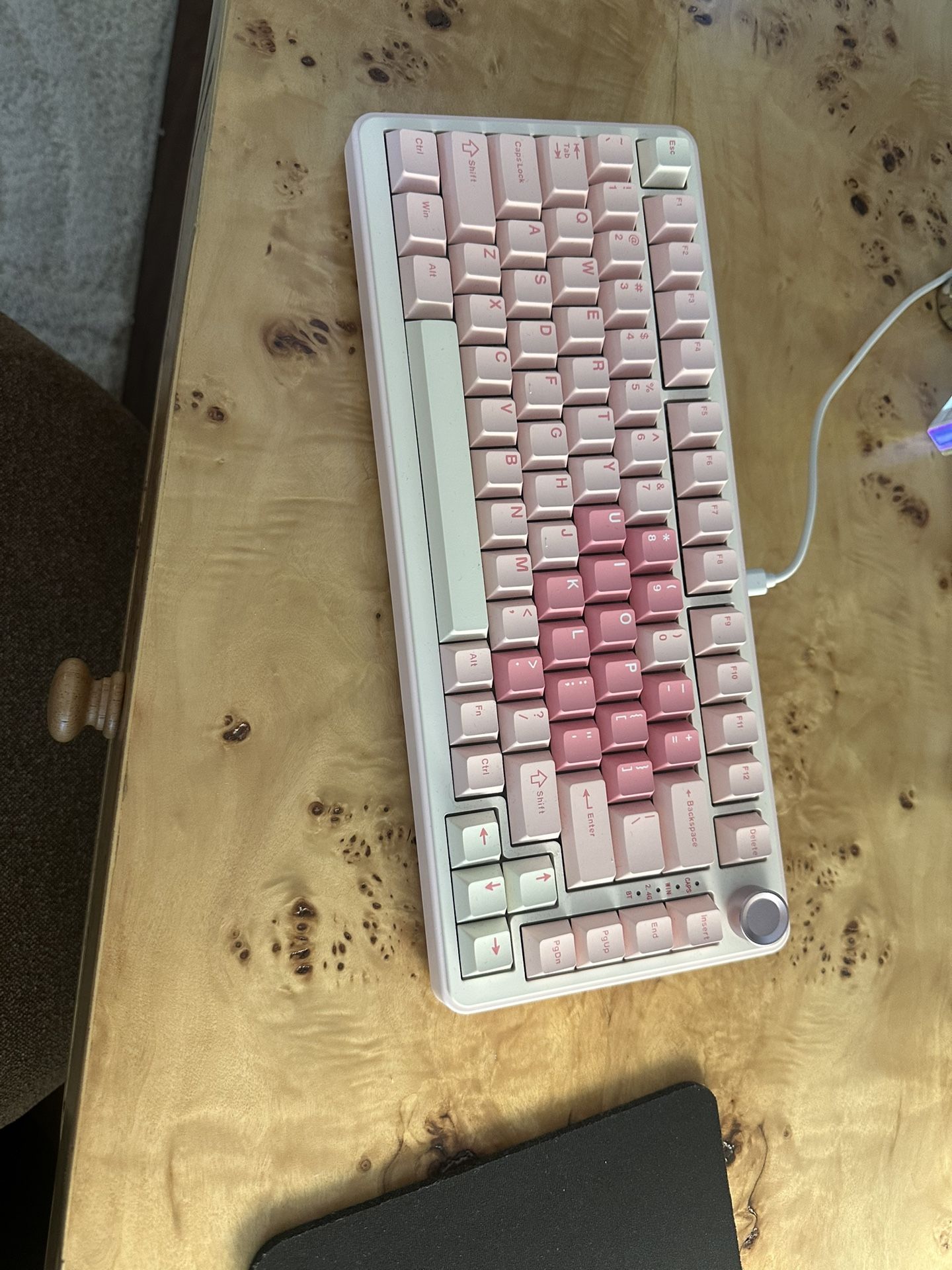 Pink Mechanical Keyboard