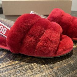 UGG Toddlers’ Fluff Yeah Slide Sandal Size 11