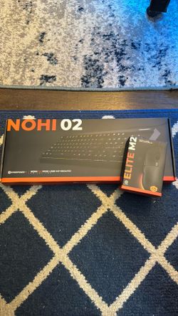 Cyberpower NOHI 02 keyboard and Elite m2 mouse