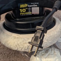 10 inch buffer polisher set with replacement buffer bonnets