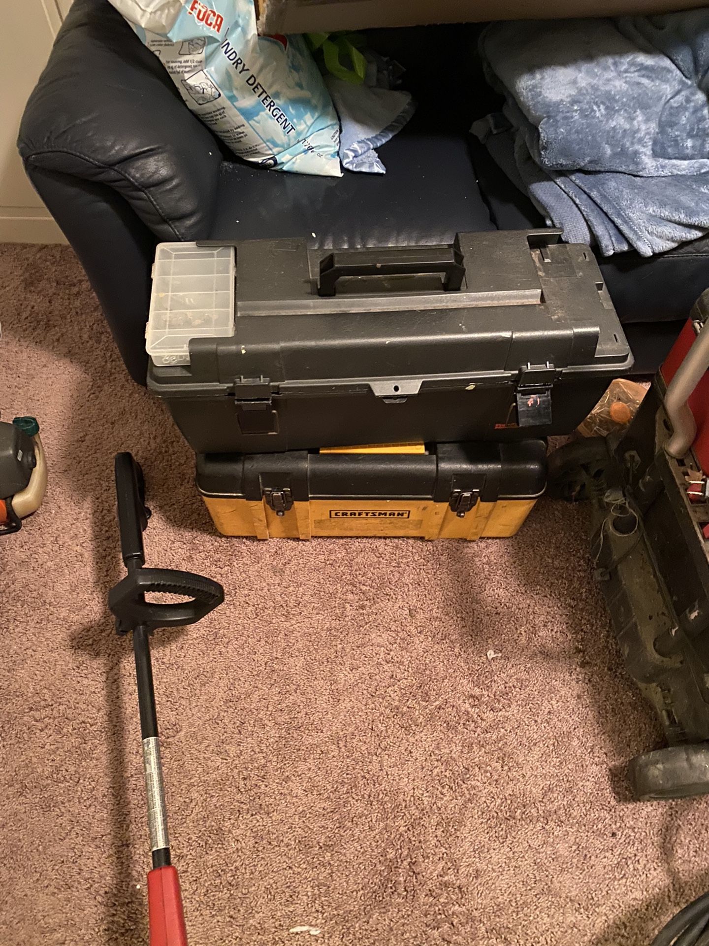 2 tool boxes