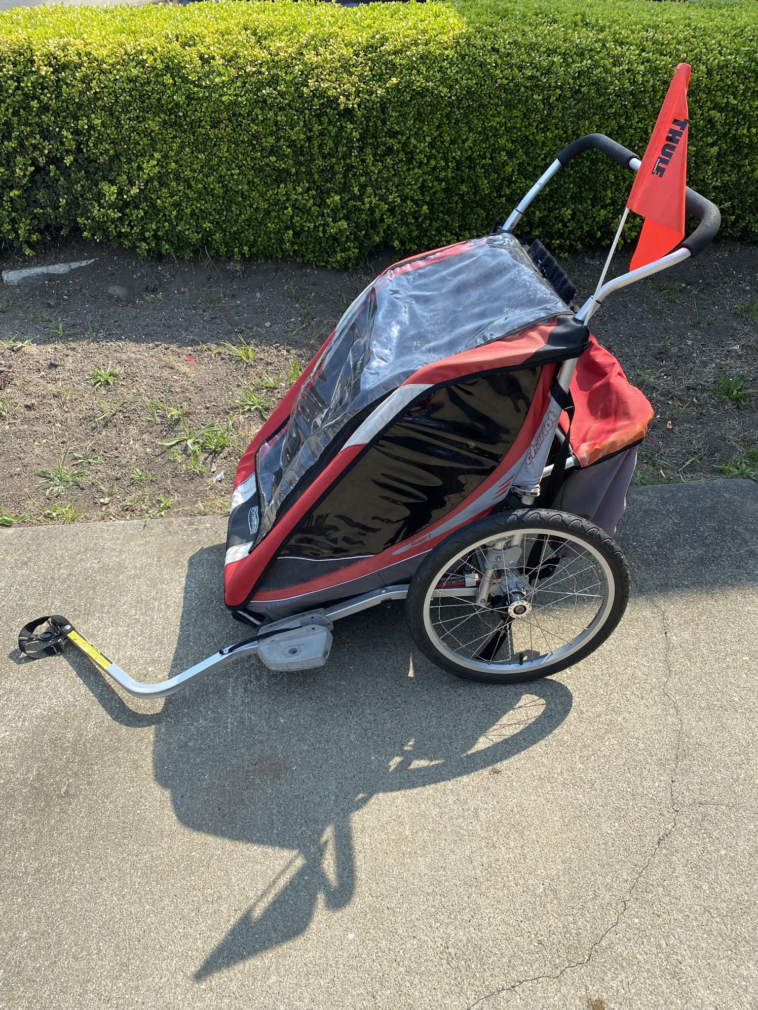 chariot cougar 2 bike trailer price