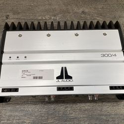 JL AUDIO 300/4 Four Channel Full-Range Amplifier 300 W