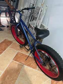 Fat tire mountain bike