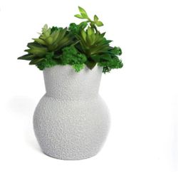 Whimsical Gourd-Shaped Planter
