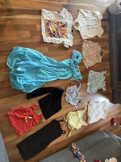 Girls Size 10 Shirts And 2 Dresses