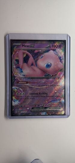 MEX EX POKEMON CARD
