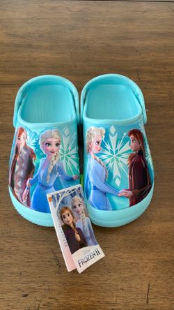 New with tags -  Disney Frozen 2 Crocs Clogs - Kids Size J3 (Brand New)