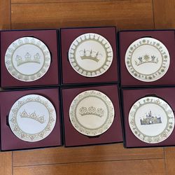 Disneyland 50th Anniversary Celebration Collector Plates