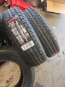 New set of tires 205 75 15 st 10ply