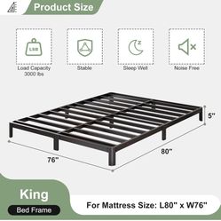 King Size Bed Frame 