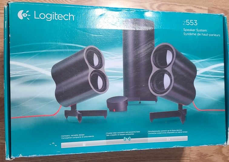 Logitech Speaker System Z553 40 W 2.1 Channels