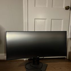 34” Ultra Wide Curved Dell Monitor