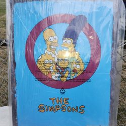Arcade Up The Simpson's Tin Poster 18x24