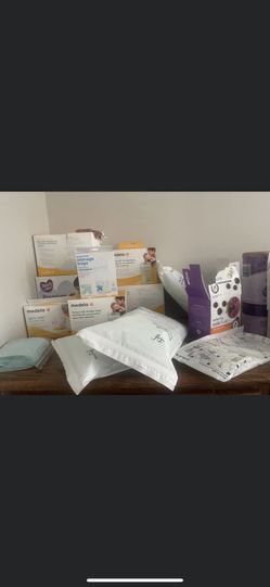 Breast Feeding Pads And Bags..cleaning Things 