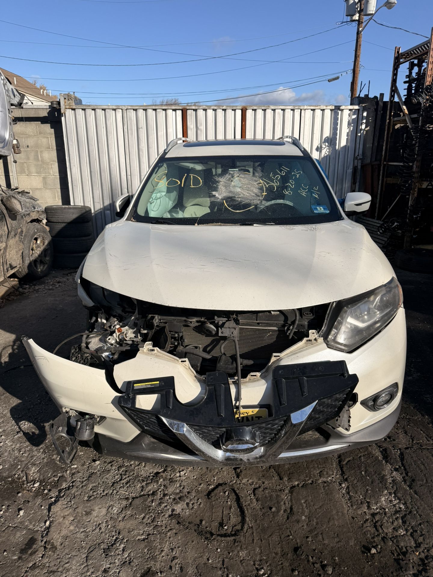 Nissan Rogue 2016 SL (contact info removed) Parts