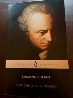 Critique of pure reason (penguin classics)