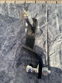 Trailer Hitch Ball Mount with Ball and Key Lock