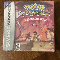 SEALED Pokemon Mystery Dungeon: Red Rescue Team GBA 2006