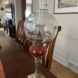 Antique Unique Oil Lamp