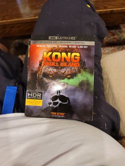 Kong Skull Island 4k with Slipcover