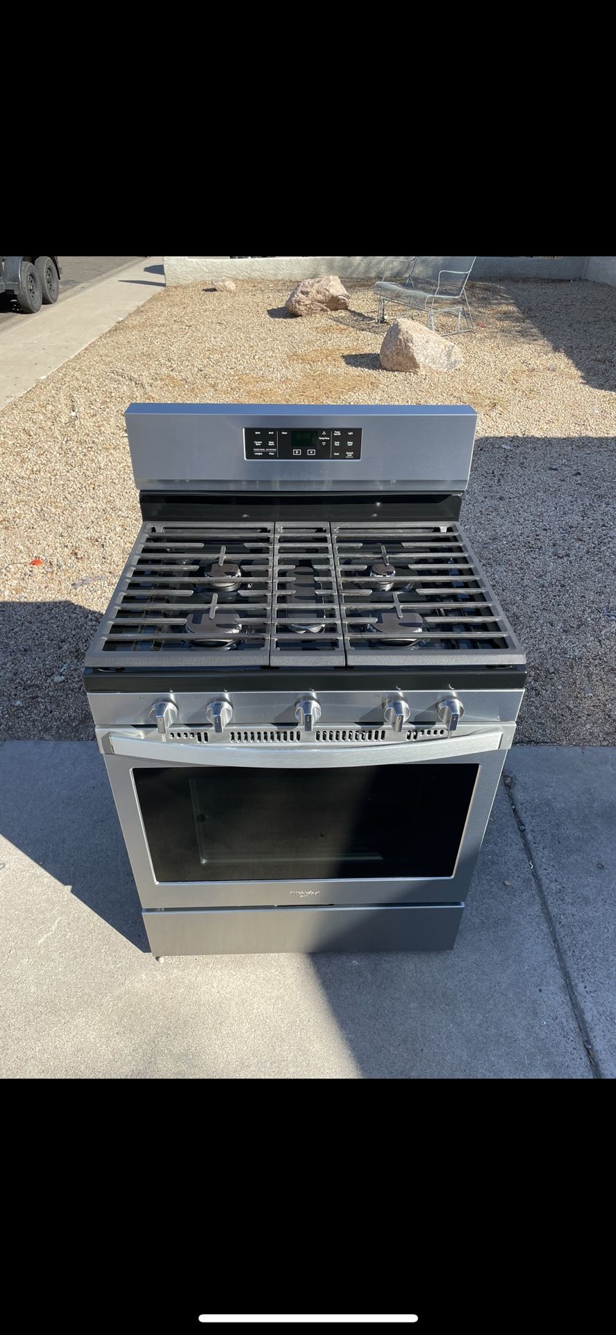 Range Stove Gas Stainless Steel 30 Day Warranty 