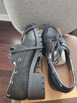 Women Oxford Shoes Black Oxford