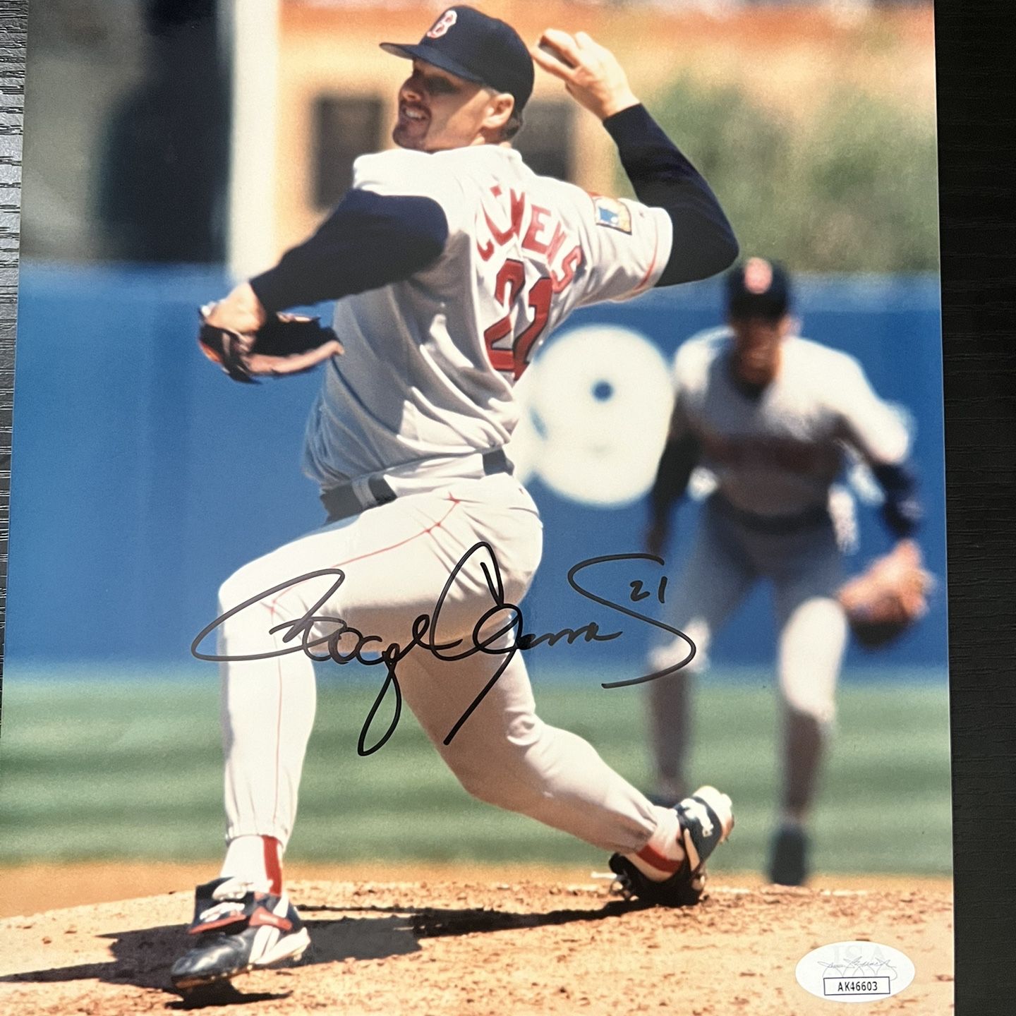 Roger Clemens JSA Coa Signed 8x10 Photo Autograph