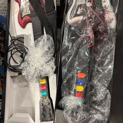 Guitar hero Wired And Wireless Guitars