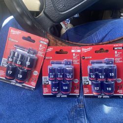 6pc Impact Sockets 