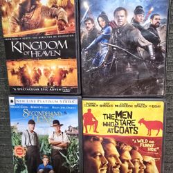 4 DVDs