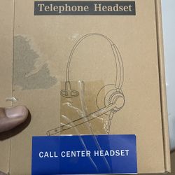 Call center headset new 