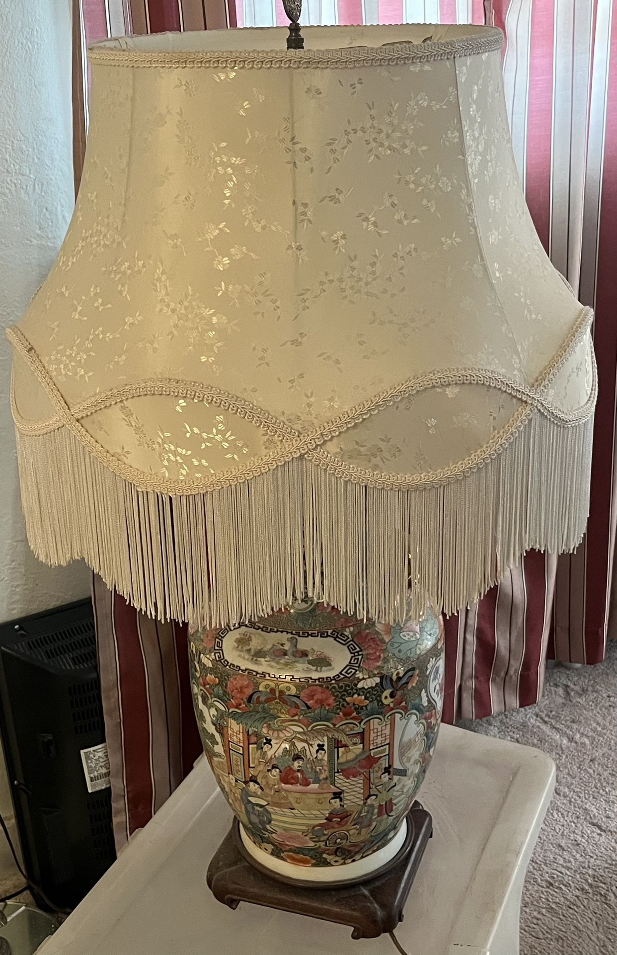 Canton Porcelain Lamp, China, Late 19th Century,All Products : American Fashion Style Bags On Sale