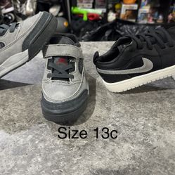 Kids Jorden Shoes Size 13c