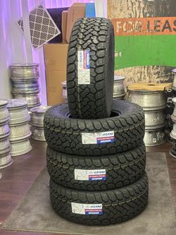 35/12.50/17 new tires LT 10PLY A/T Otani set of 4