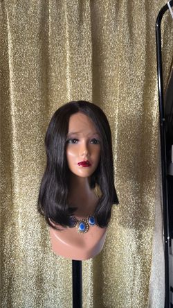 Beautiful frontal lace synthetic wig ❤️