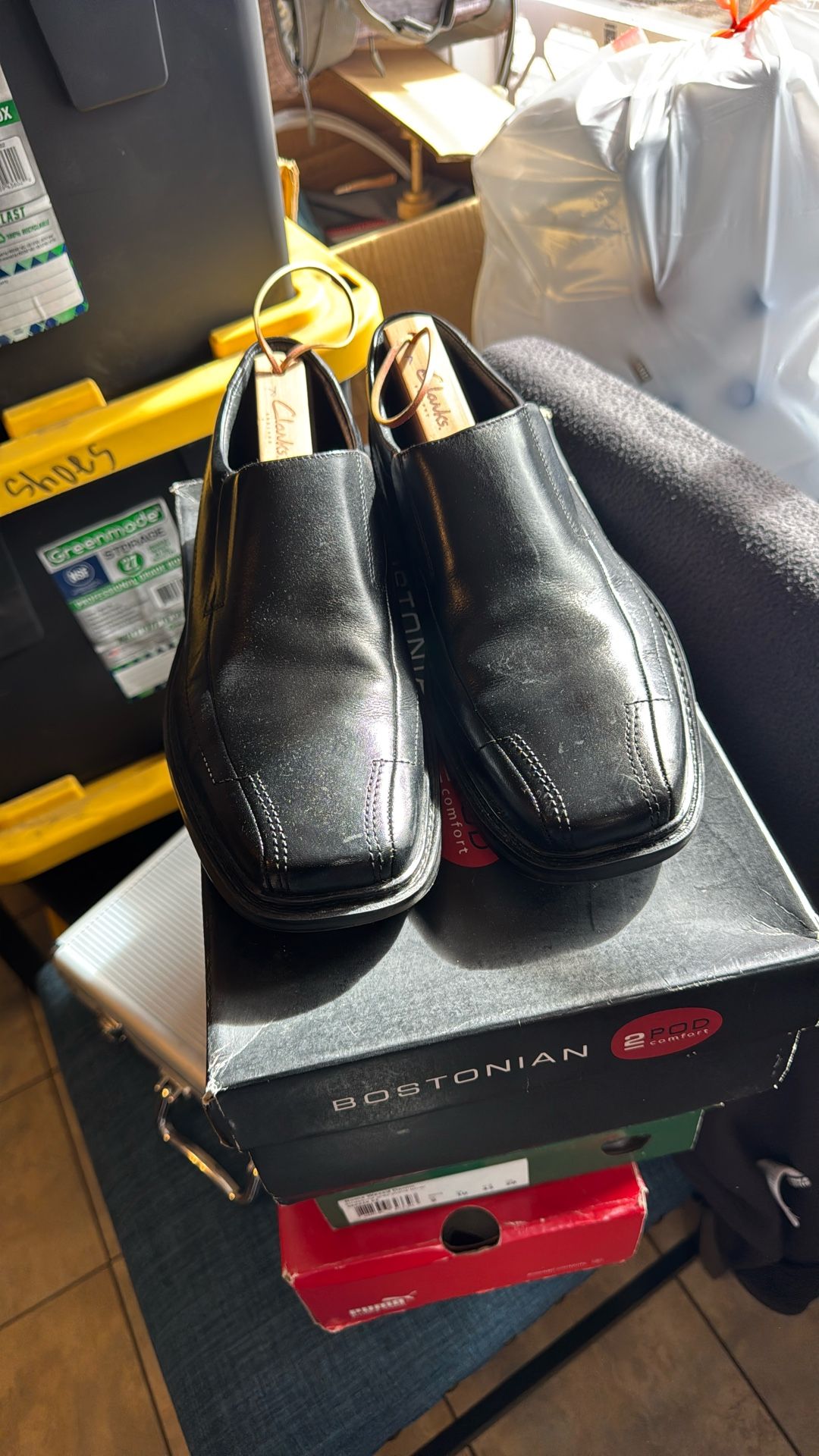 Bostonian Size 10 Black Men’s Dress Shoes