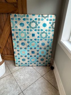 Art / print on canvas