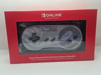 Official Nintendo Switch Online SNES Controller Super Nintendo US Version