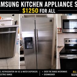 Samsung Kitchen Appliance Set