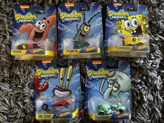 Nickelodeon SpongeBob SquarePants Hot Wheels - Complete Set