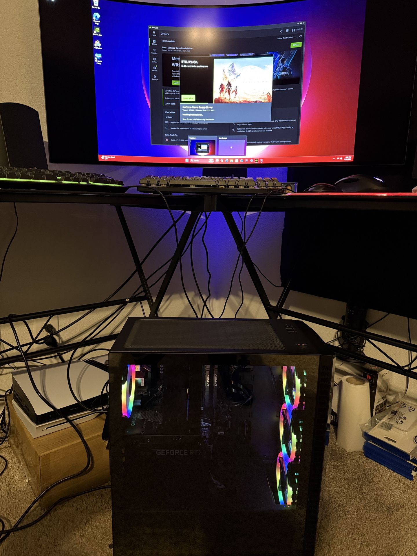 Ibuypower PC- I5 9400f,16gb Ram,240g. Ssd,3060 12gb GPU