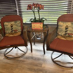 Wicker patio Furniture