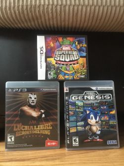 PS3 and NINTENDO DS GAMES