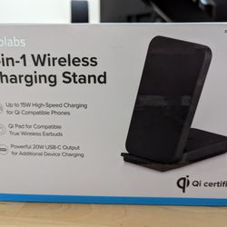 2-in-1 Wireless Charging Stand