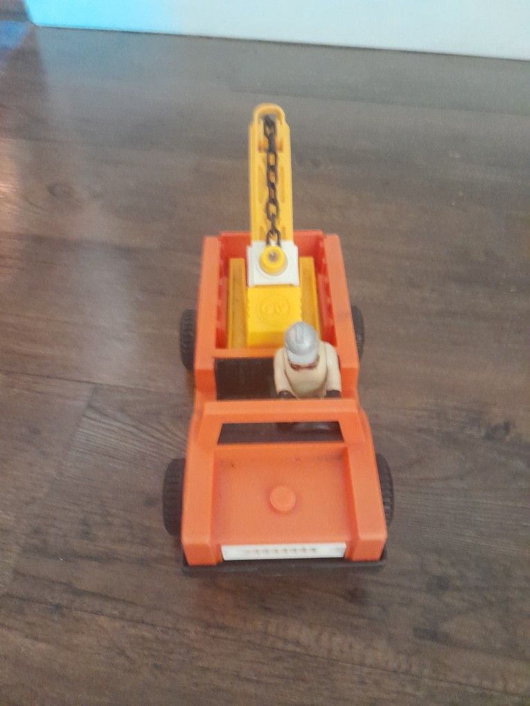Vintage Fisher Price Huskey Helper Tow Truck